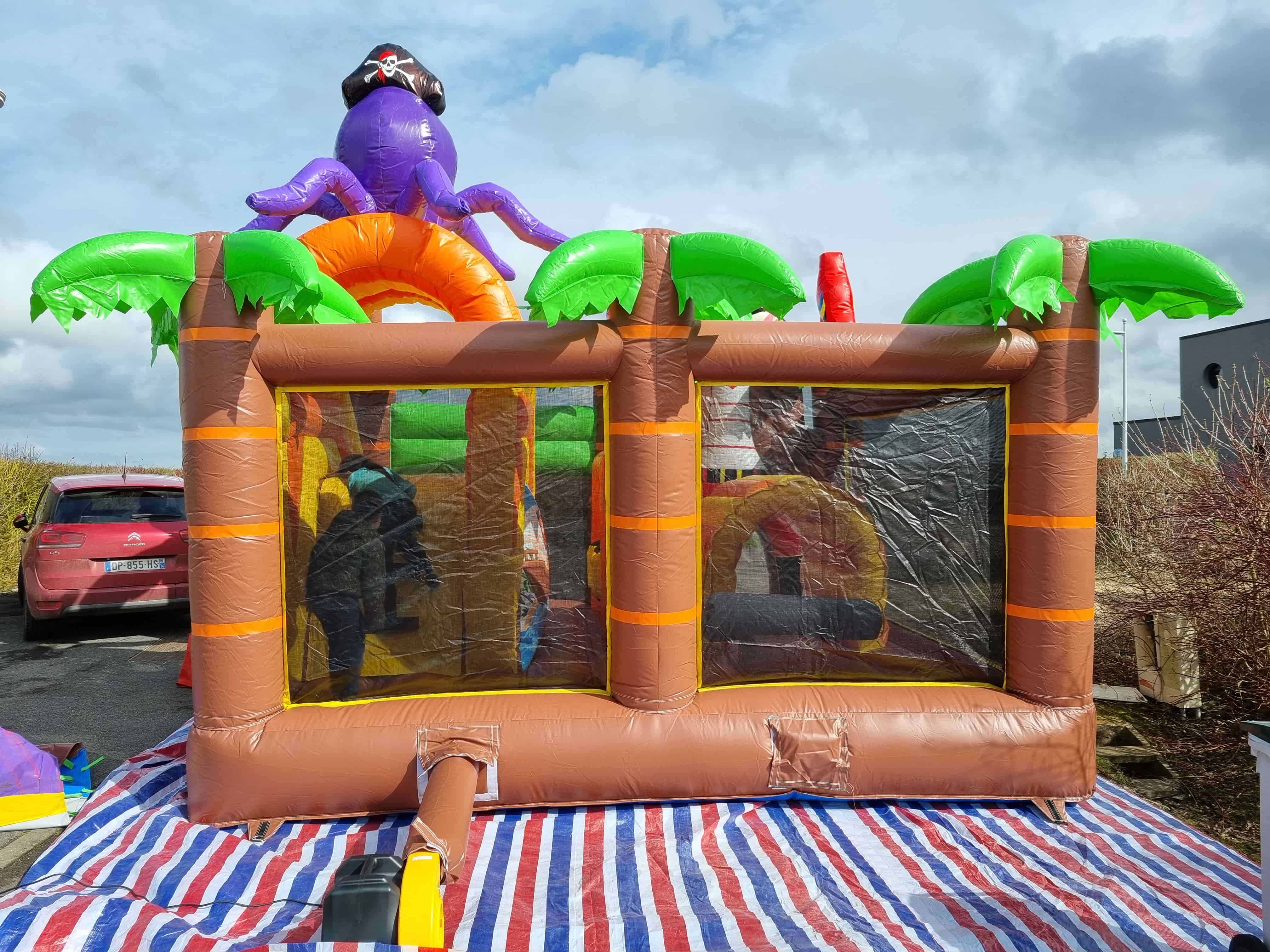 Château gonflable anniversaire Rouen