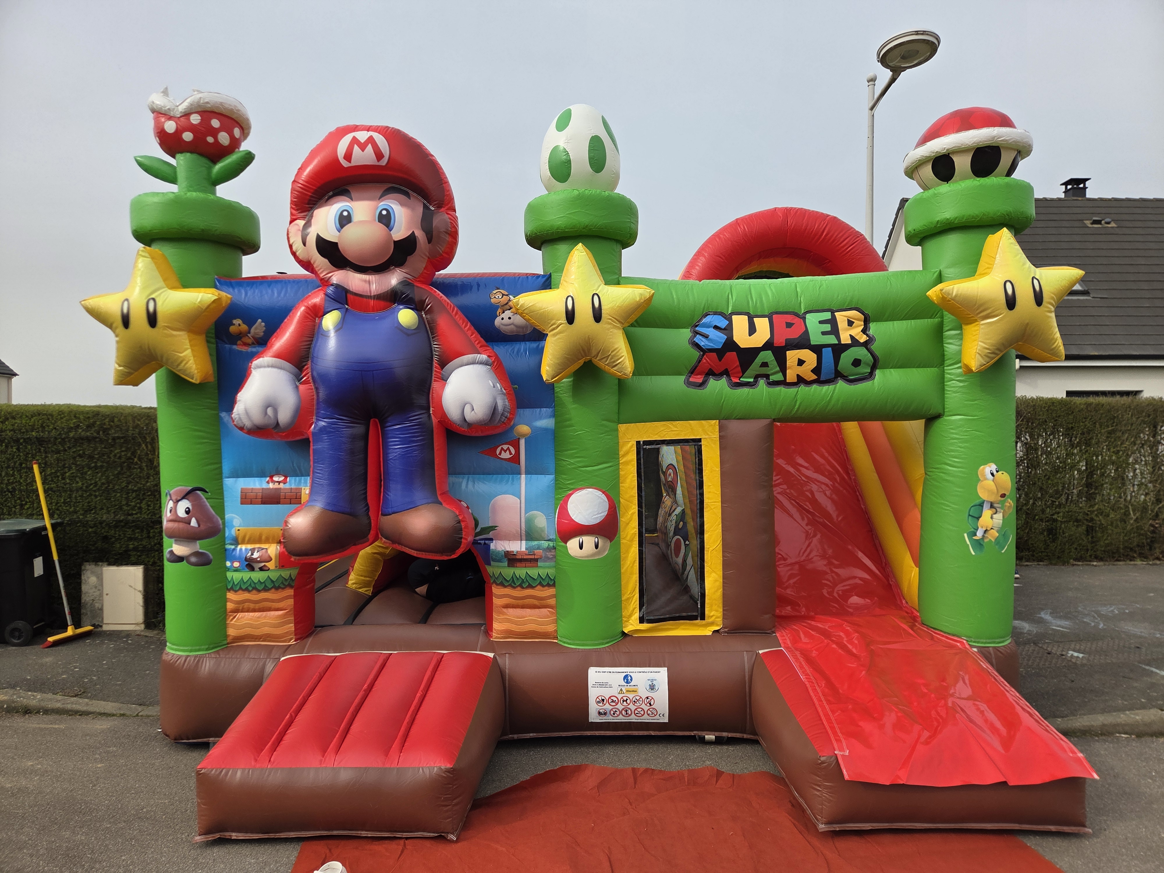 Château gonflable anniversaire Rouen
