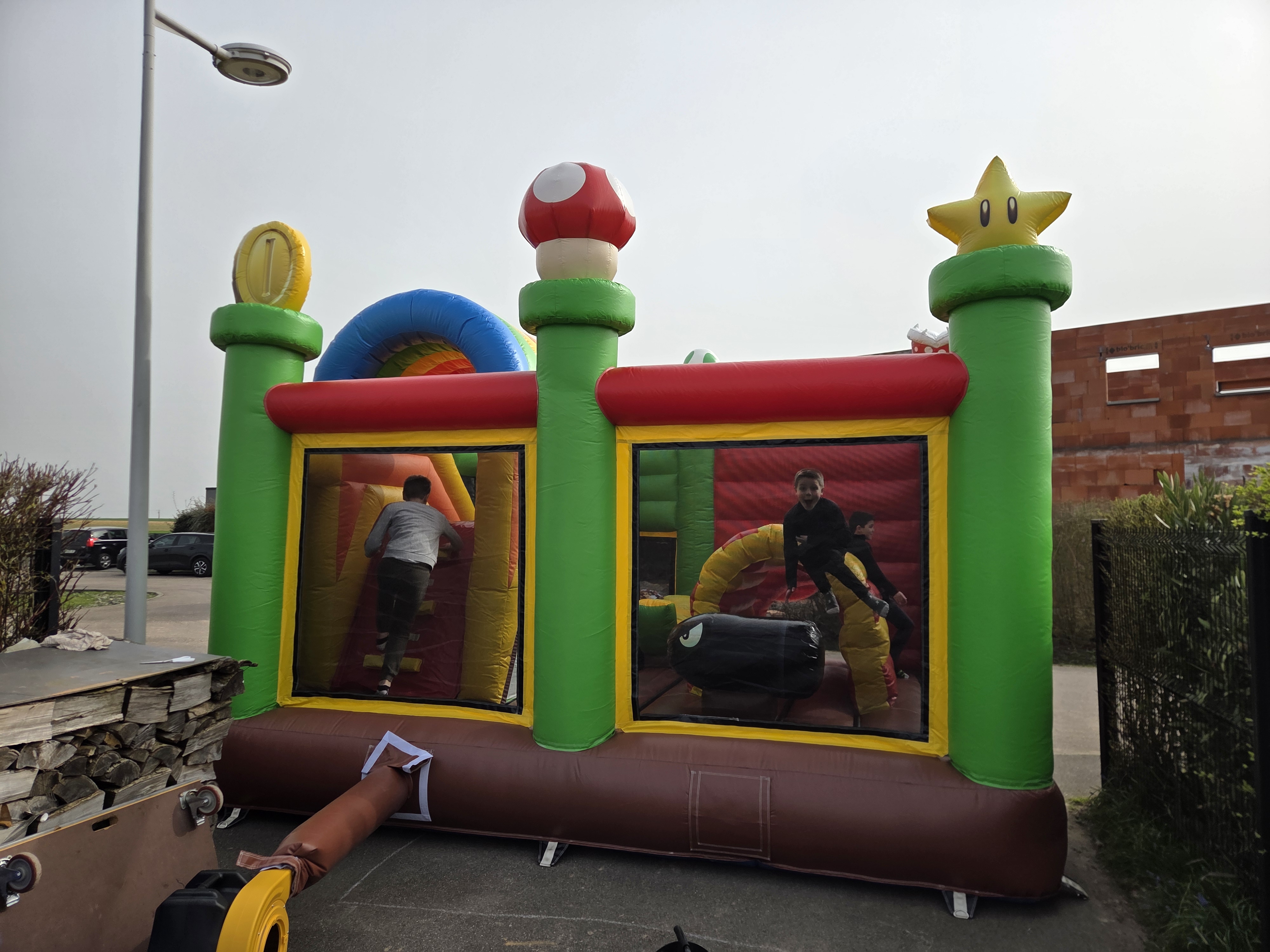 Château gonflable anniversaire Rouen