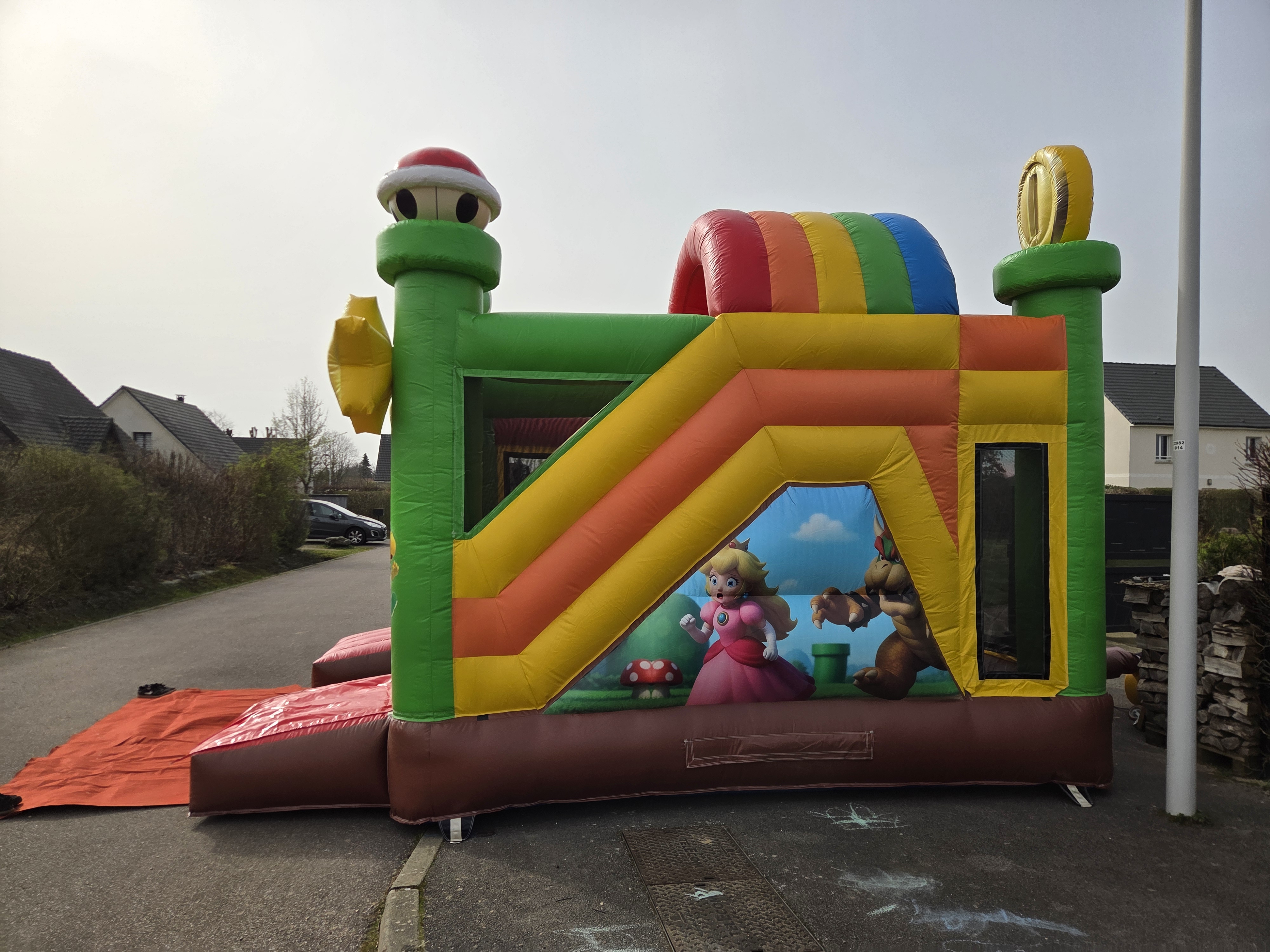 Château gonflable anniversaire Rouen