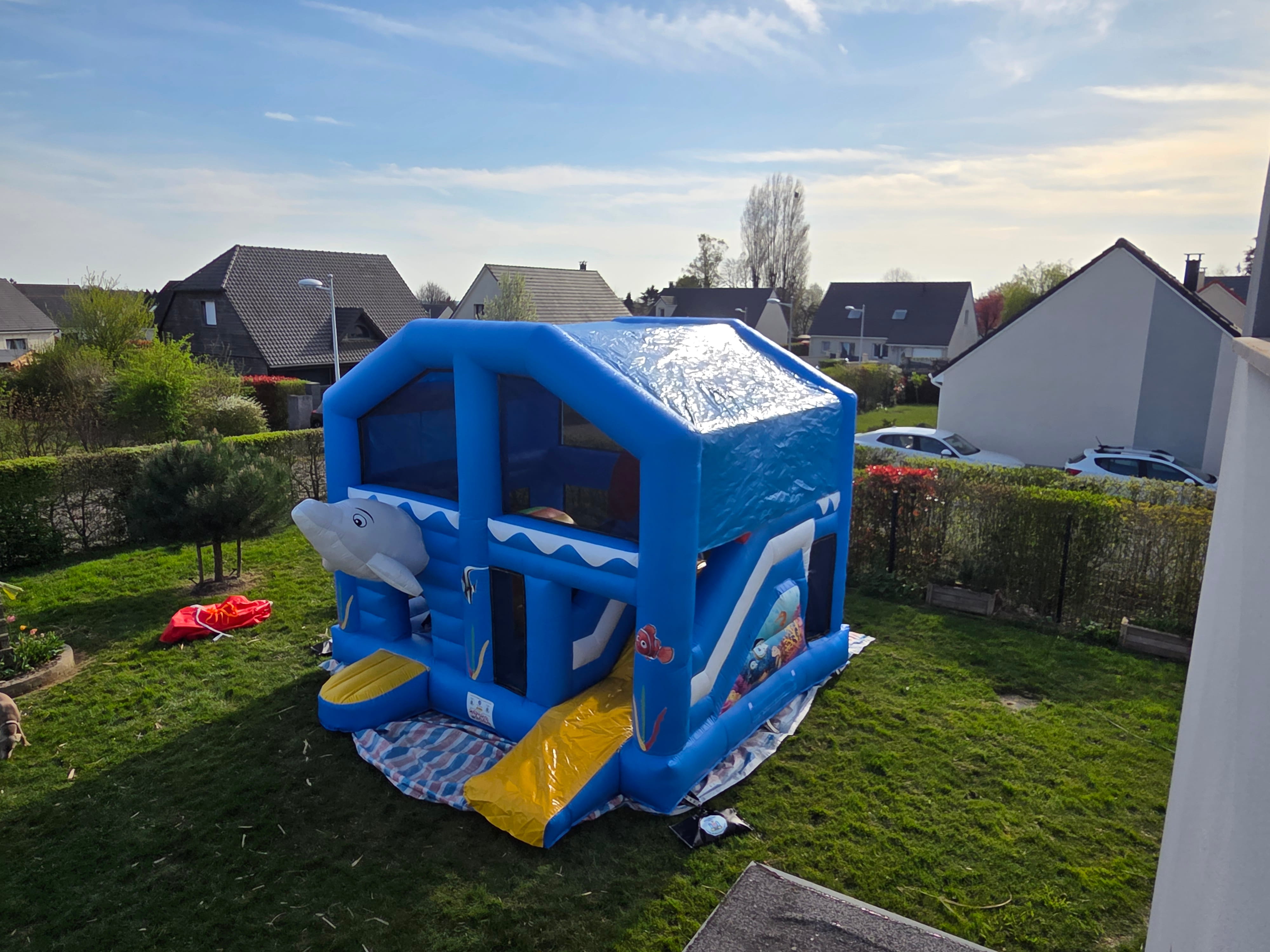 Château gonflable anniversaire Rouen