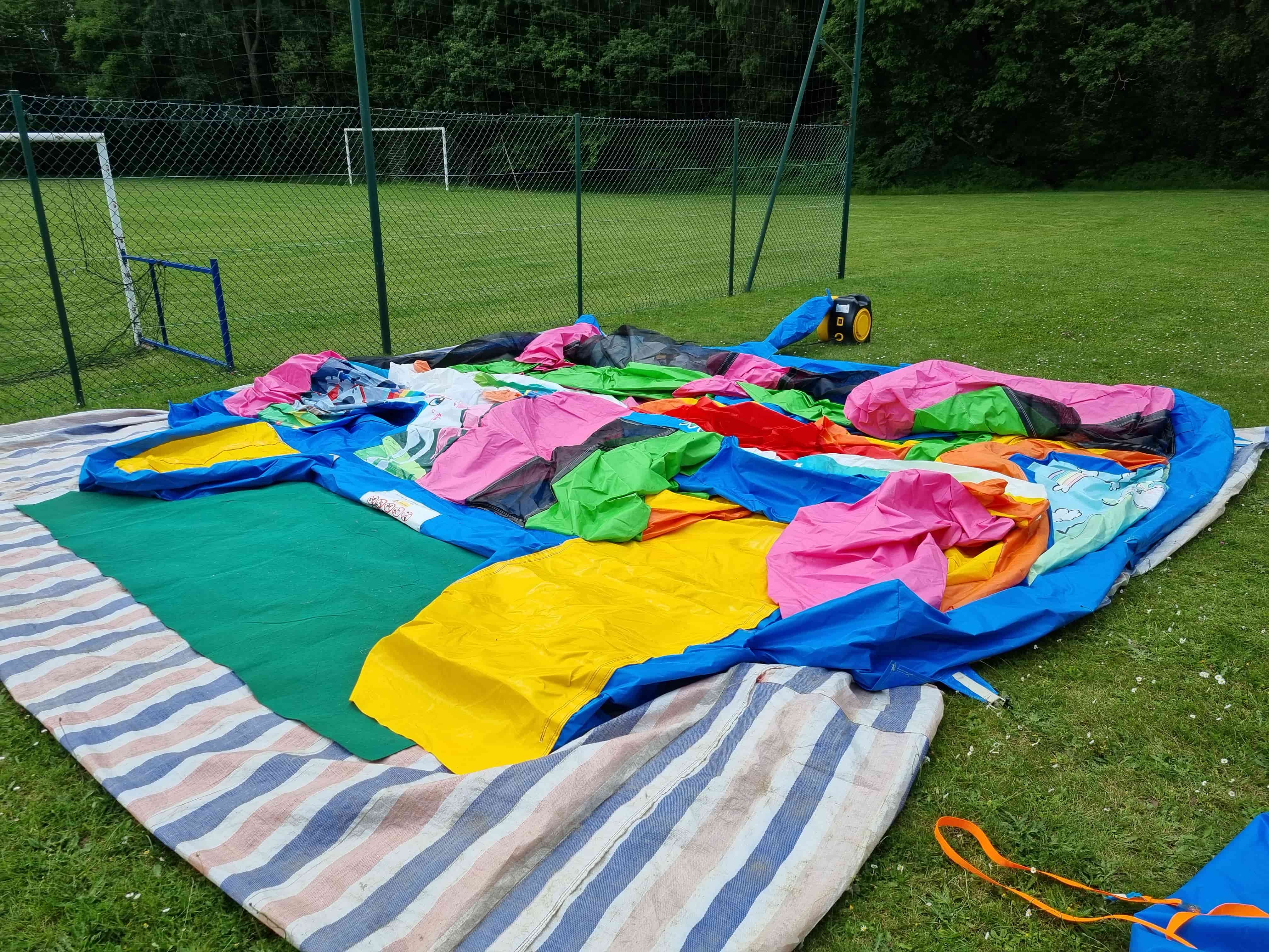 Château gonflable anniversaire Rouen